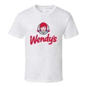 Wendys Fast Food Restaurant Logo T Shirt